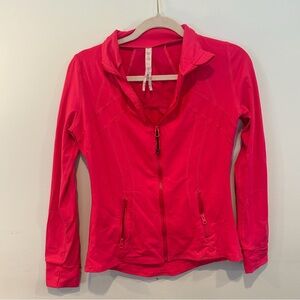 Lululemon Define Jacket Hot Pink | Size 8
